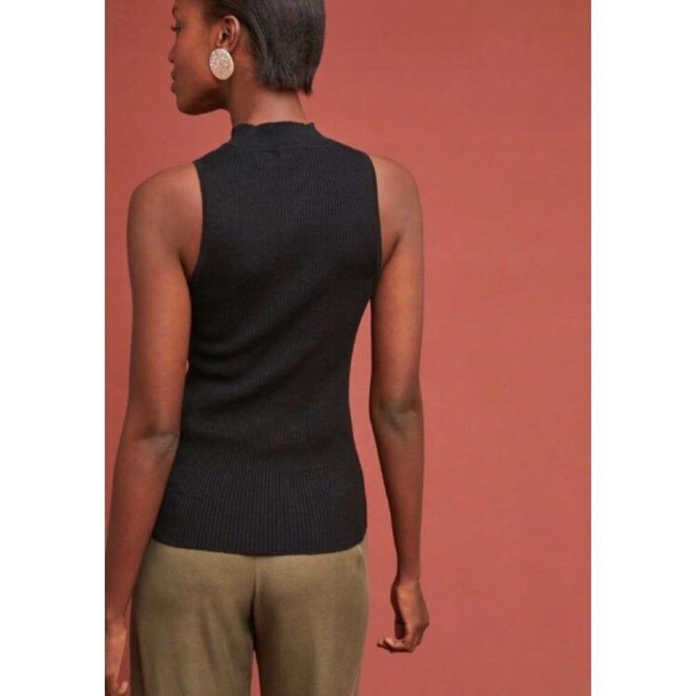 NWT Ribbed Mock Neck Tank - Picture 5 of 6